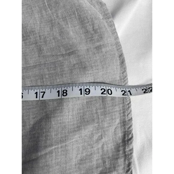 Girl Krazy Womens Grey Embroidered Ruffled Off Shoulder‎ Blouse Small - Picture 5 of 7